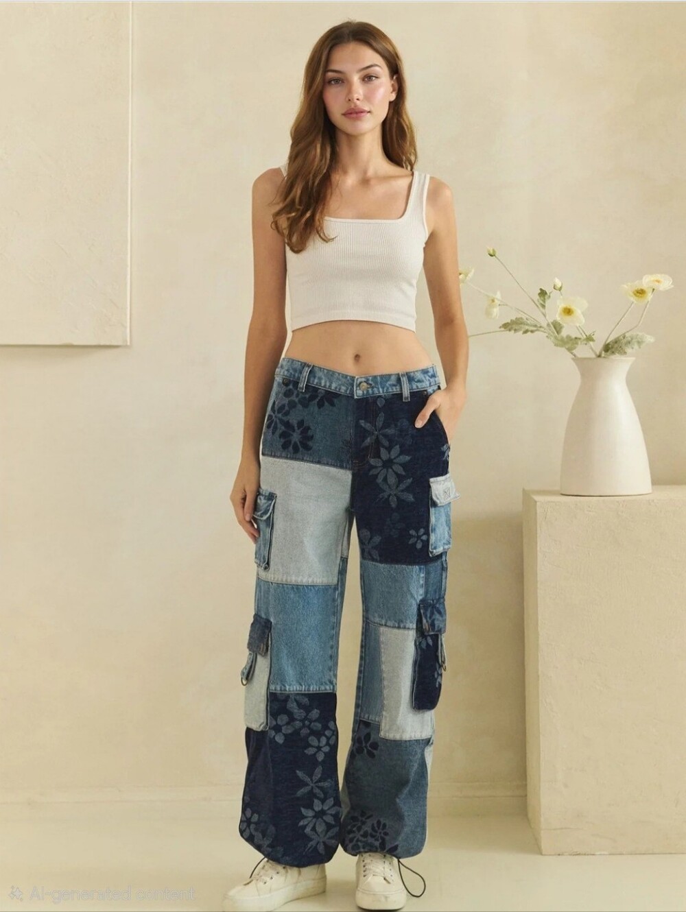 #1999 Oli & Hali Indigo Daydream Pieced Denim